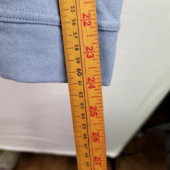 Walter Hagen Mens Small 1/4 Zip Sweatshirt Blue Heather Golf Preppy - Picture 11 of 11